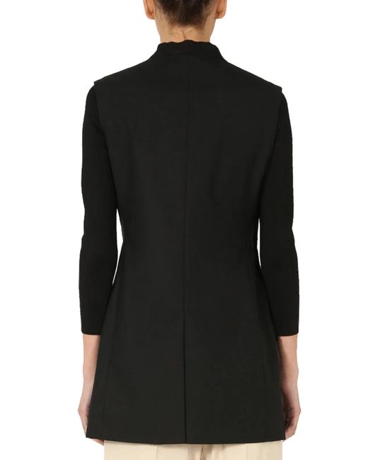 Givenchy Black Jacket Without Sleeves