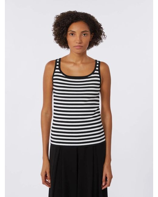 Max Mara Black Mxpcippo Top