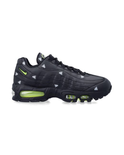 Nike Blue Air Max 95 With Neon Accents for men