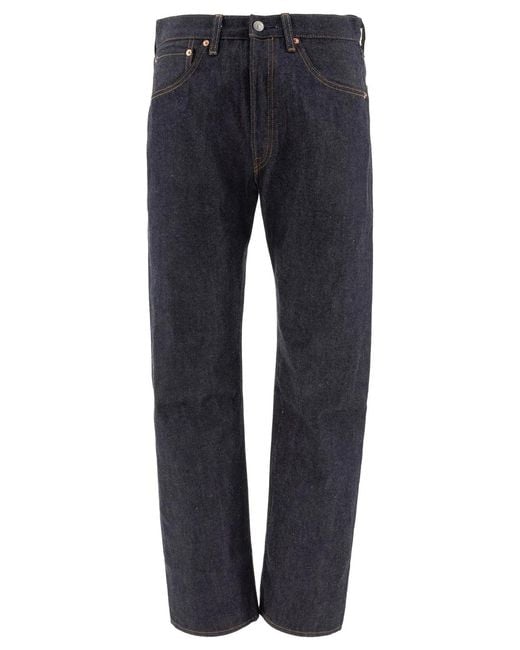 Levi's Blue "501 1955" Straight-Leg Jeans for men