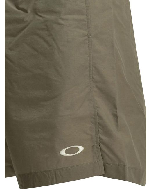 Oakley Green "Allmighty" Technical Shorts for men