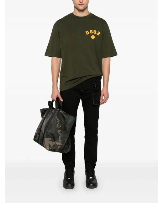 DSquared² Black Pants 5 Pockets for men