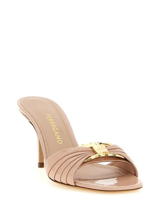 Ferragamo Natural 'Witty' Sandals