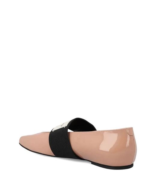 Givenchy Leather Squared Ballerinas