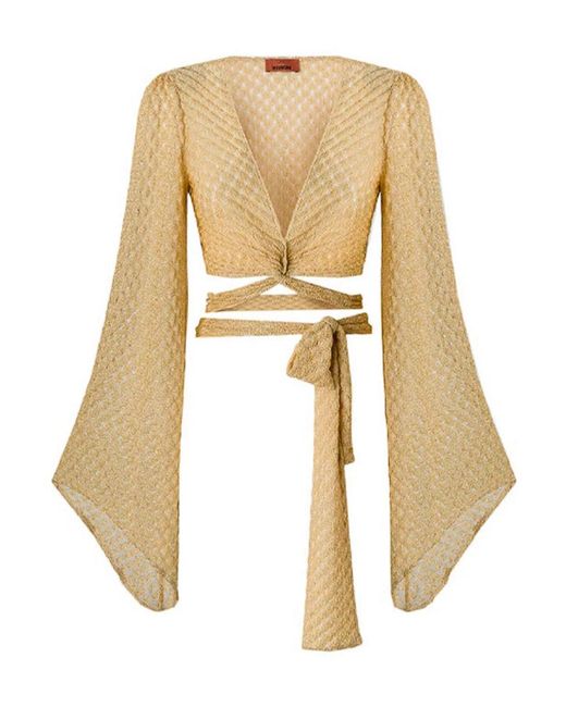 Missoni White Viscose Top
