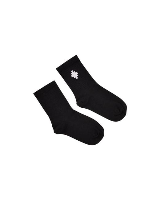 Marcelo Burlon Black Marcelo Burlon County Of Milan Socks