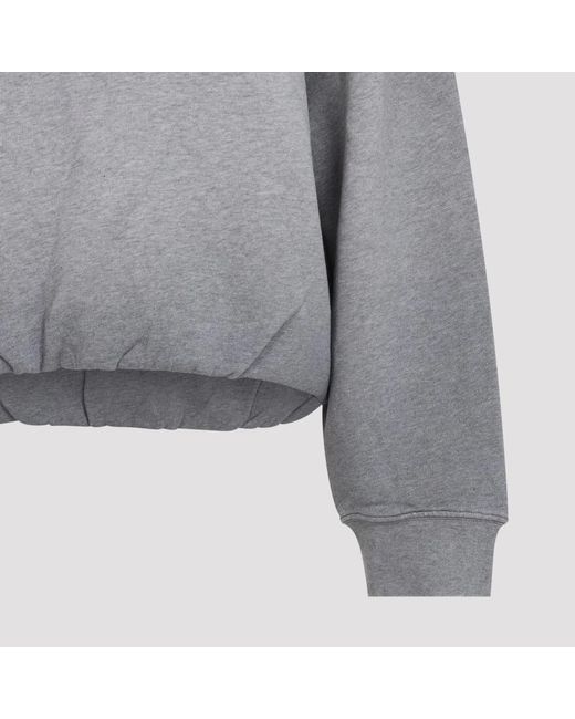 Acne Gray Melange Sweatshirt