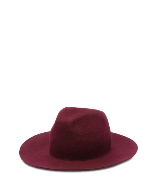 Forte_forte Red Rubis Wool Felt Hat