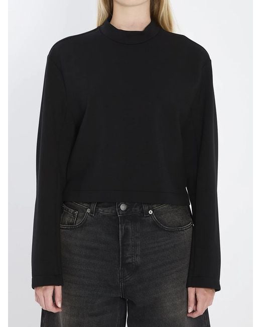 Moncler Genius Black Logo Crewneck Sweatshirt
