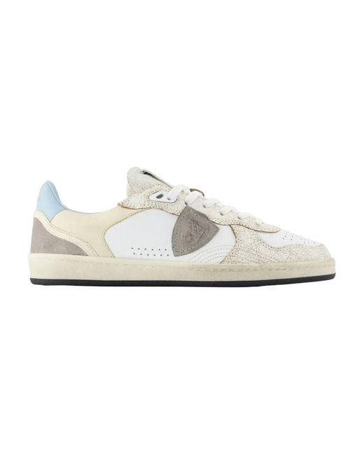 Philippe Model White Pgal Low Sneakers for men