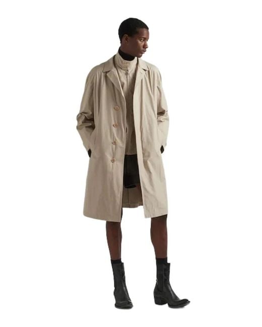 Prada Natural Panama Soprabito for men