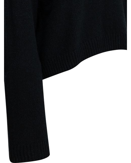 Khaite Black "Marke" Turtleneck Sweater