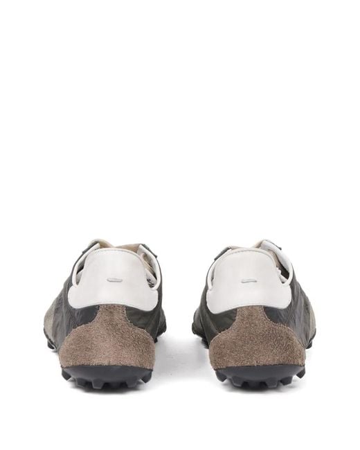 Maison Margiela Gray Multicolour Polyester Sneakers