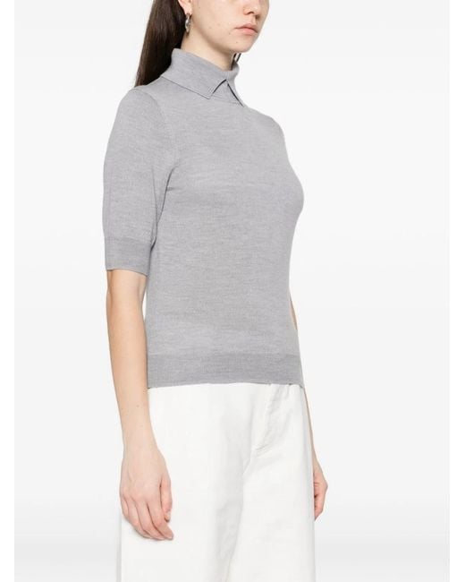 Herskind Gray Perry Wool Sweater