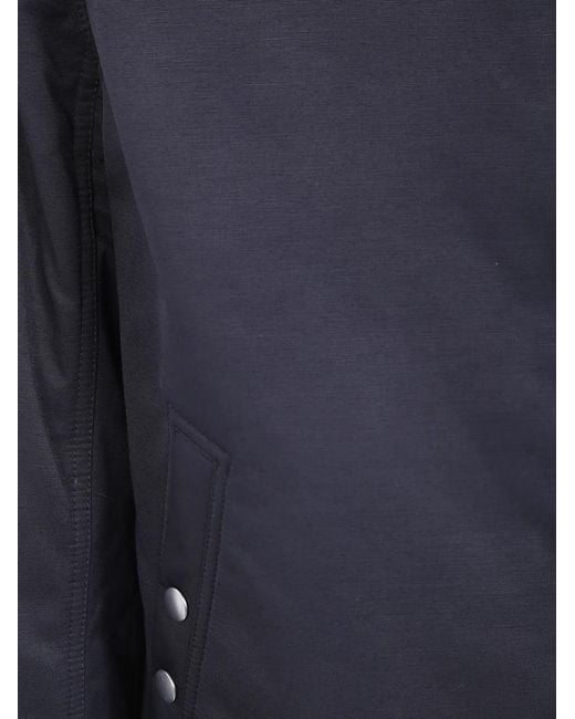 Rick Owens Blue "Dracuflight" Bomber Jacket for men