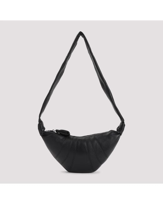 Lemaire Black Small Croissant Bag