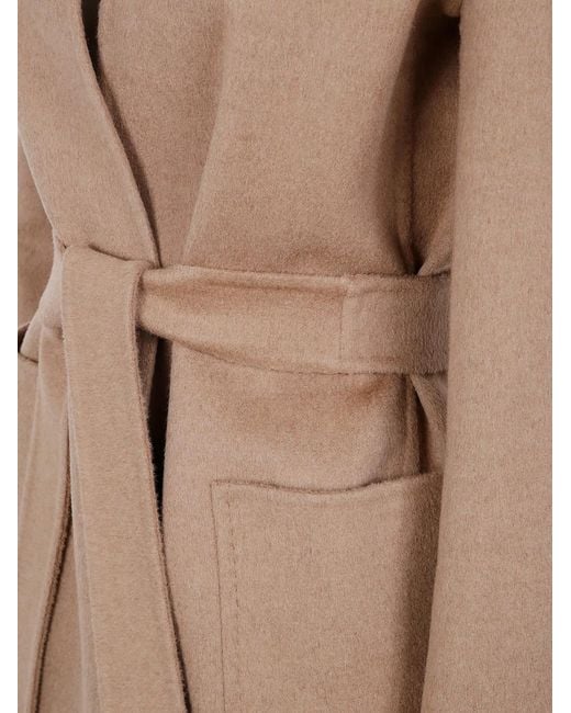 Max Mara Natural Woolen Coat