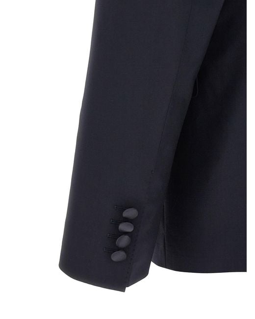 Dolce & Gabbana Blue Dolce & Gabbana 'Sicilia Light' Tuxedo Dress for men
