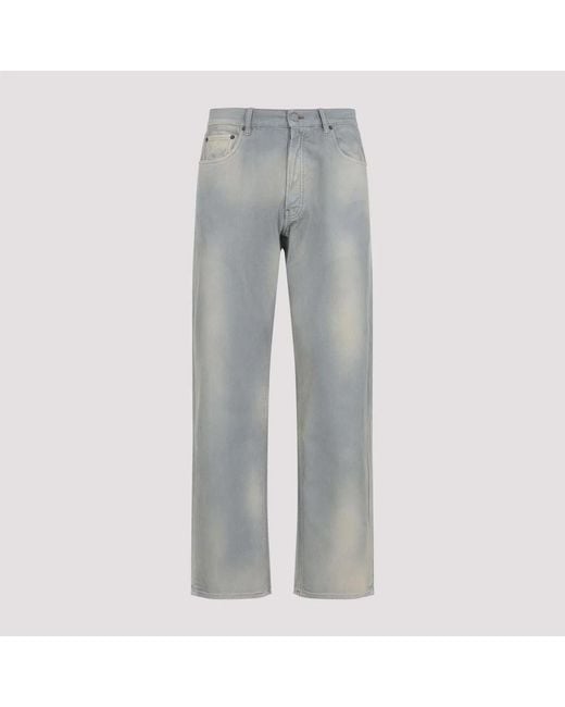 Prada Gray Corduroy Pants for men