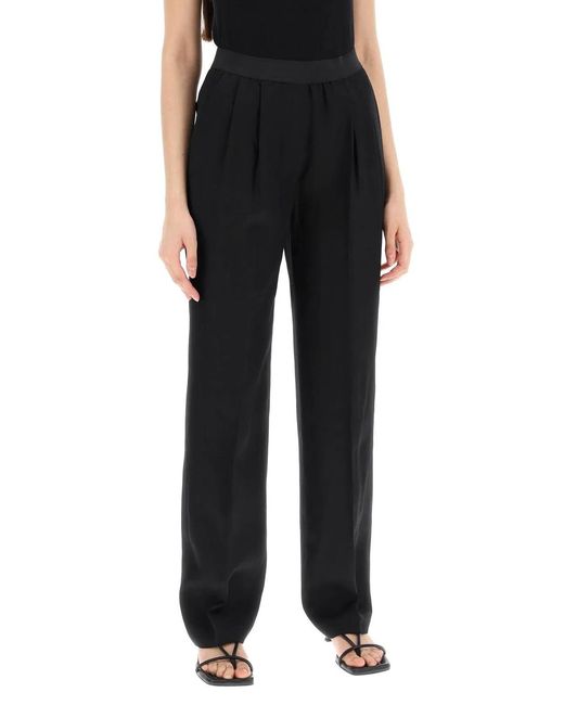 Loulou de Saison Black Takaroa Elastic Pants