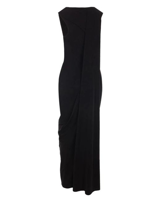 Balenciaga Black Stretch Viscose Dress