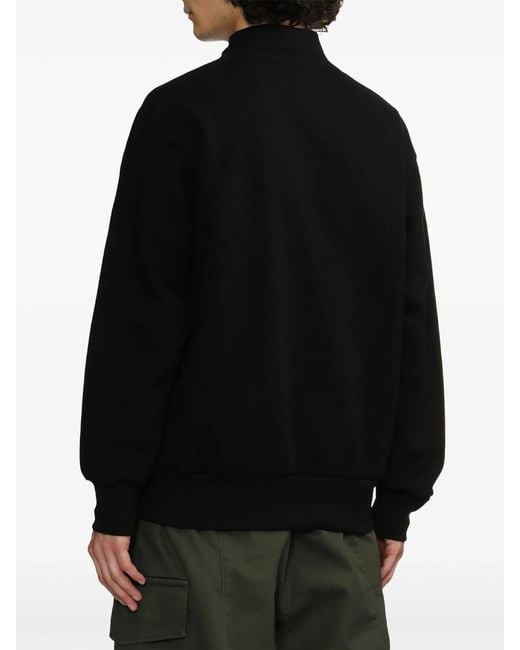 Comme des Garçons Black Cotton Jersey Panel Sweater T-Shirt for men