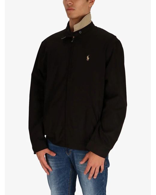 Polo Ralph Lauren Black Bi Swing Wb Lined Jacket for men