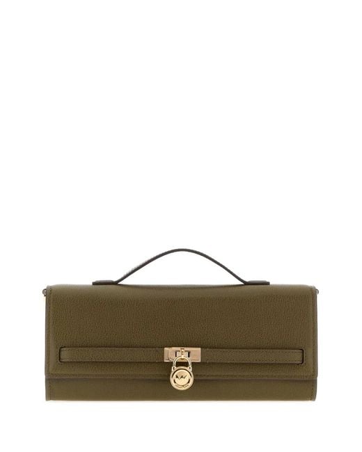 MICHAEL Michael Kors Brown Michael By Michael Kors Md Ew Th Clutch