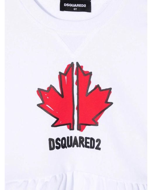 DSquared² White Sweatshirt