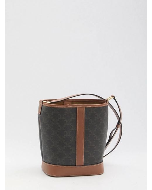 Céline Gray Bucket Small