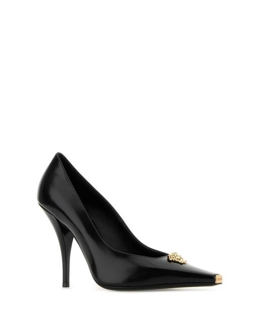 Versace Black Pump T.105 Calf Leather