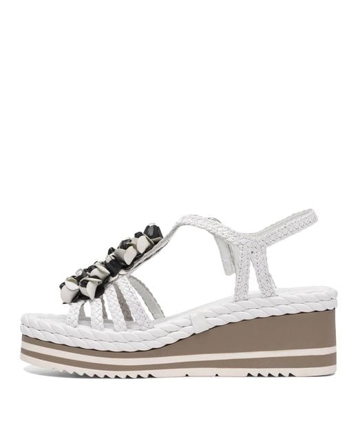 Pons Quintana White Sandals