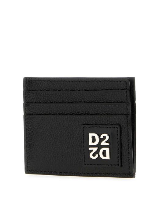 DSquared² Black Cardholder for men