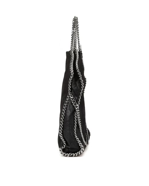 Stella McCartney Black Falabella Three Chain Tote