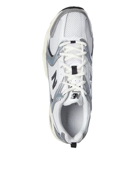 New Balance White 530 Sneakers