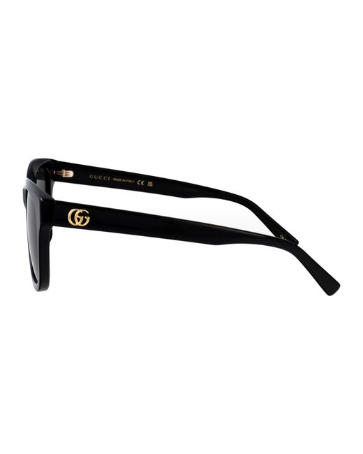 Gucci Black Acetate Sunglasses