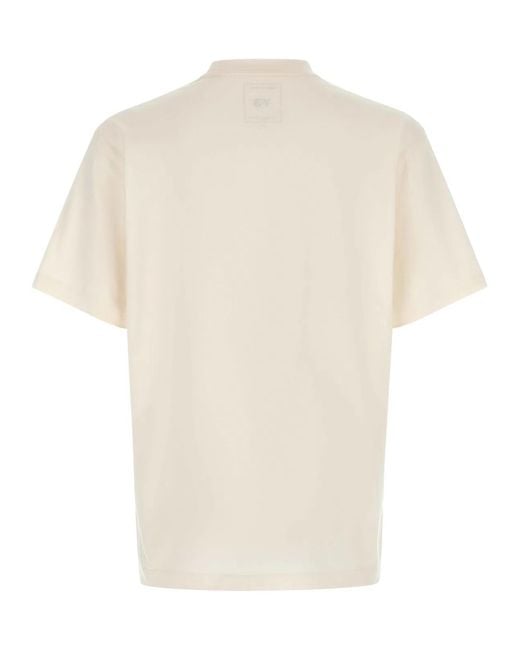 Y-3 White Regular' T-Shirt for men