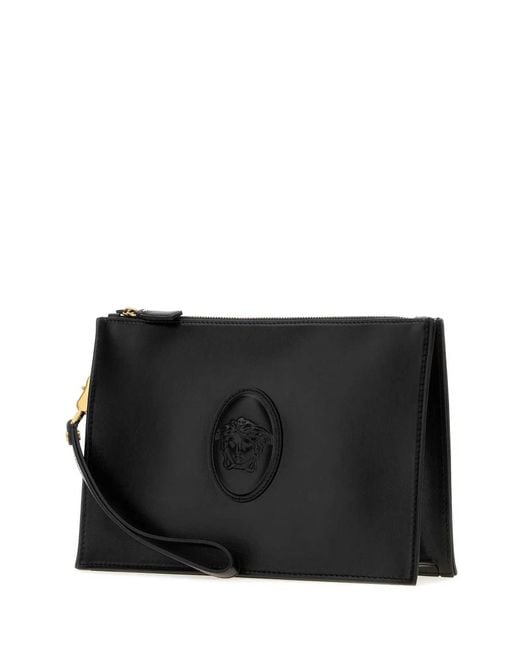 Versace Black Pouch With for men