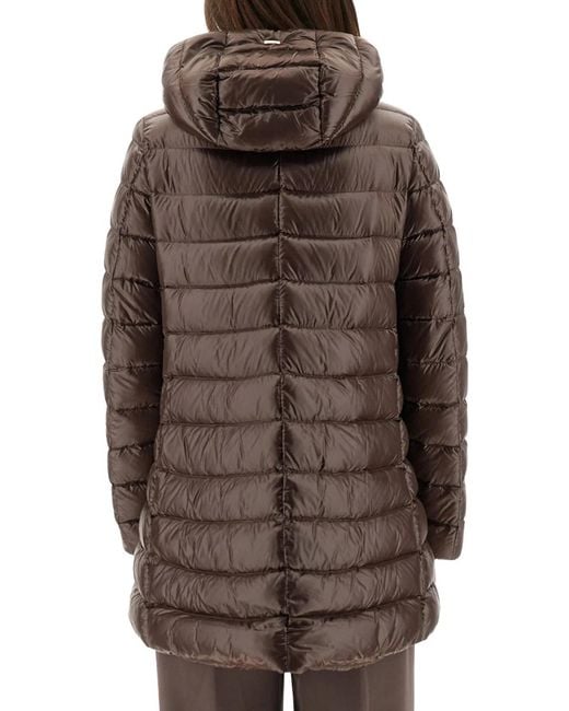 Herno Brown Piumino "A-Shape Resort"