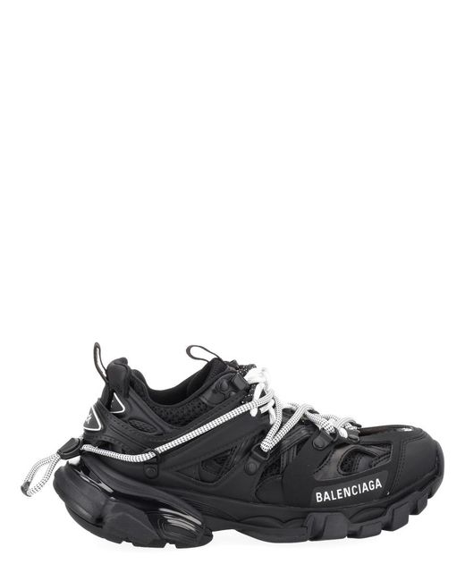 Balenciaga Black "Track" Sneaker With Logo