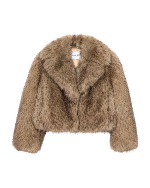 Stand Studio Natural Samara Coat
