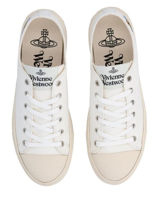 Vivienne Westwood Natural Cotton Sneaker