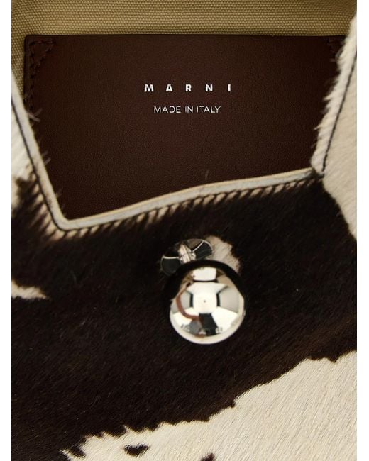 Marni Black 'Trapeze Small' Handbag