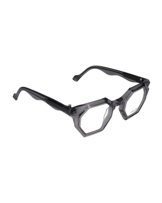 Yohji Yamamoto Black Eyeglasses Look011 A007/24/145