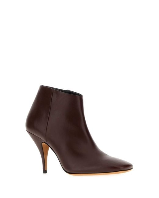 Jude Brown Credo Ankle Boot Barolo Creased Leather