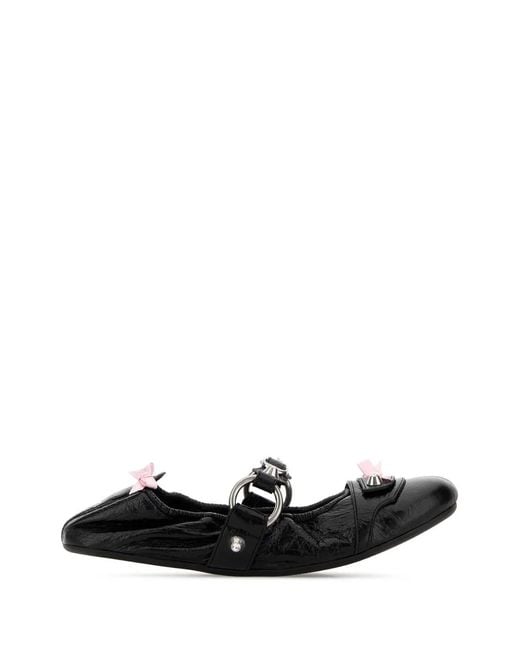 Balenciaga Black City Flat L005
