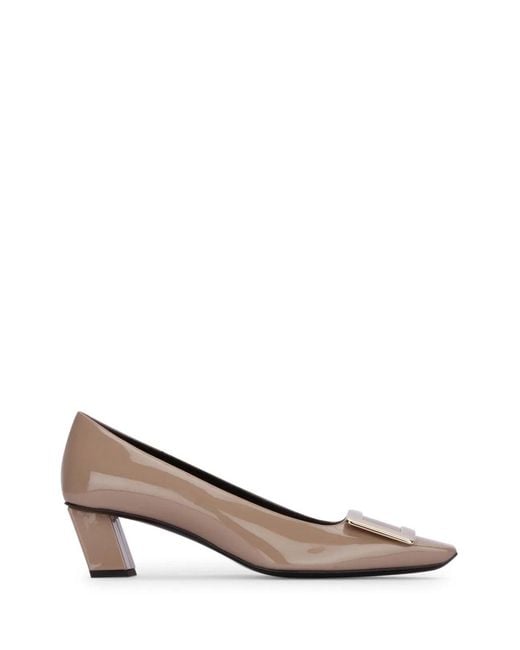 Roger Vivier Brown Decollete Belle Vivier T. 45