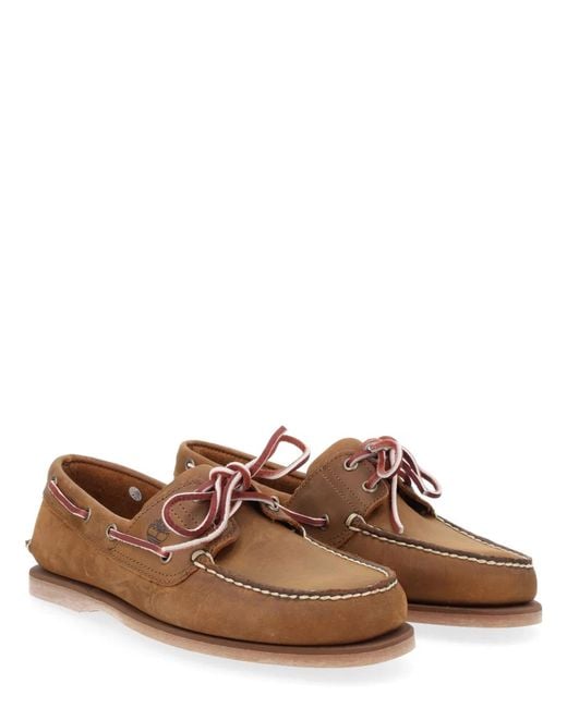 Timberland Brown Moccasin Classic Boat for men