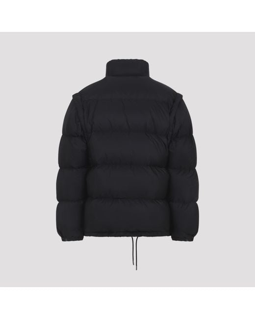 Prada Black Re-Nylon Down Jacket for men