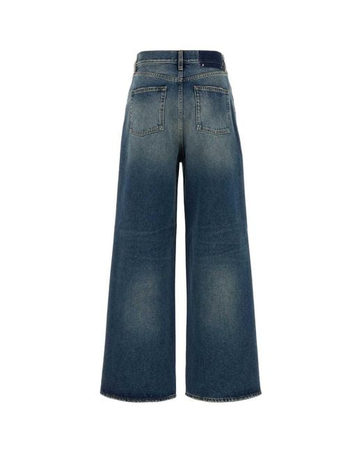 Golden Goose Deluxe Brand Blue Golden W's Melody Boyfriend Pant